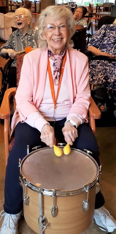 Helen Drumming